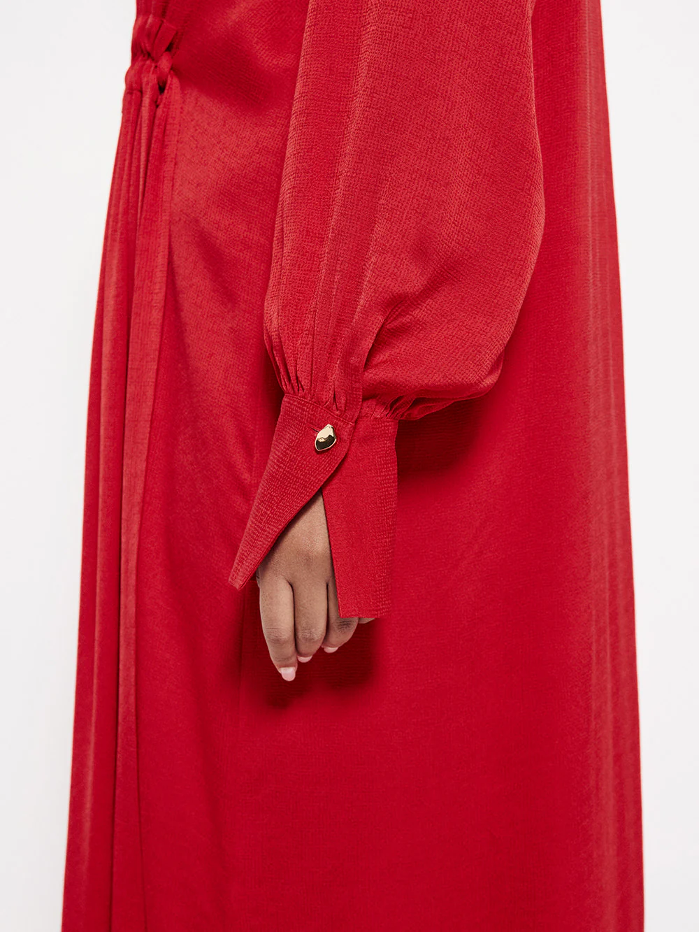 Gathered Midi Dress - Image 8