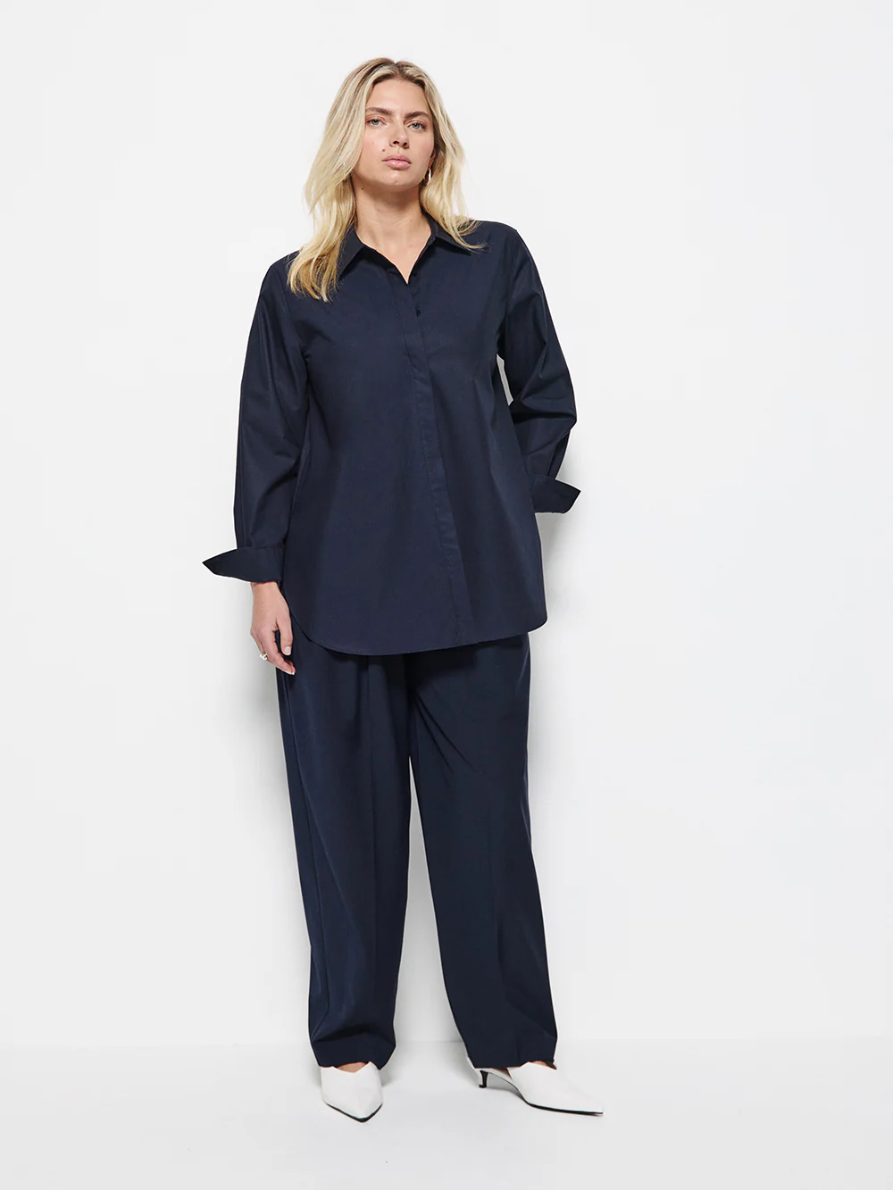 Good Earth Cotton Demi Shirt - Image 4