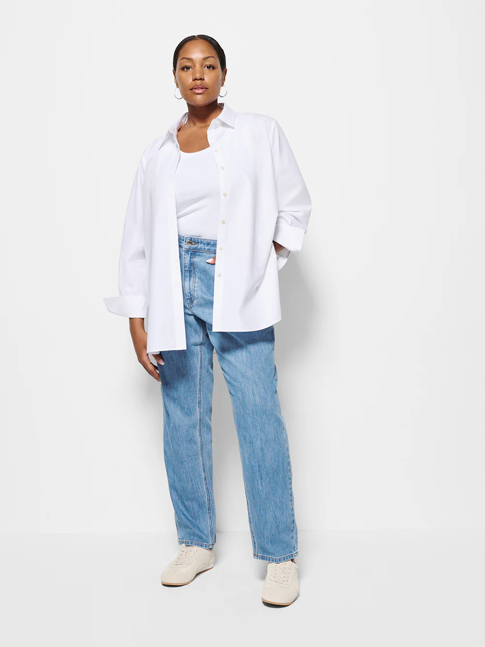 Good Earth Cotton Demi Shirt - Image 9