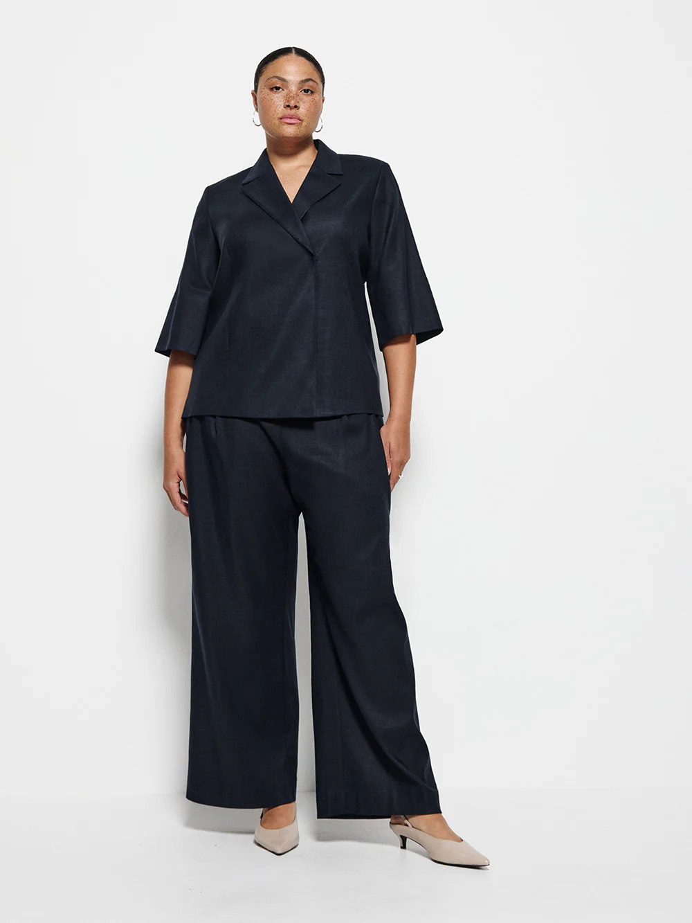 Pull On Pleat Front Pant - Image 5