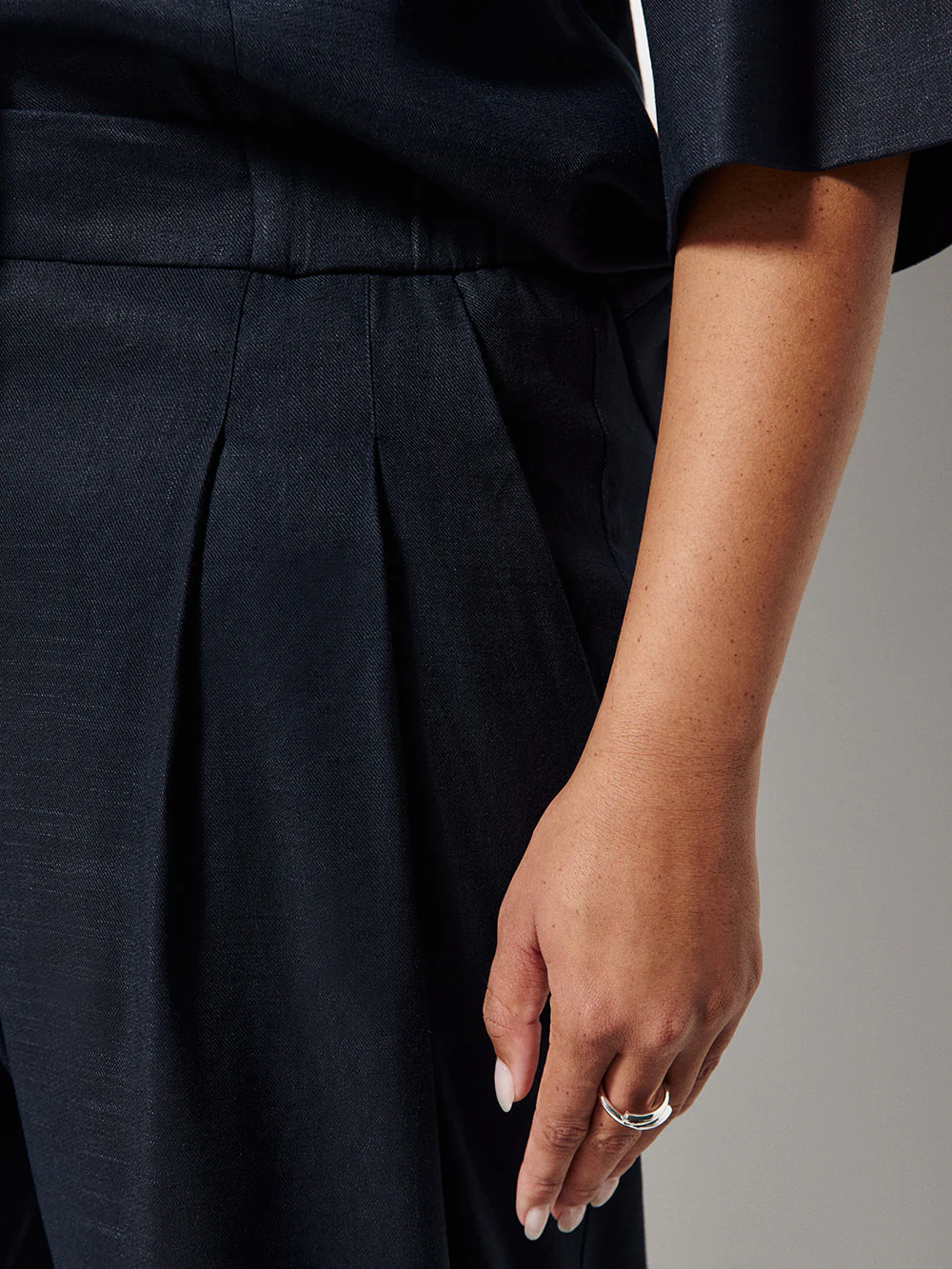 Pull On Pleat Front Pant - Image 7