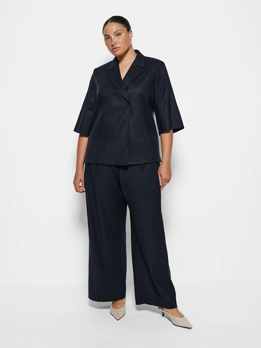 Short Sleeve Blazer - Image 9