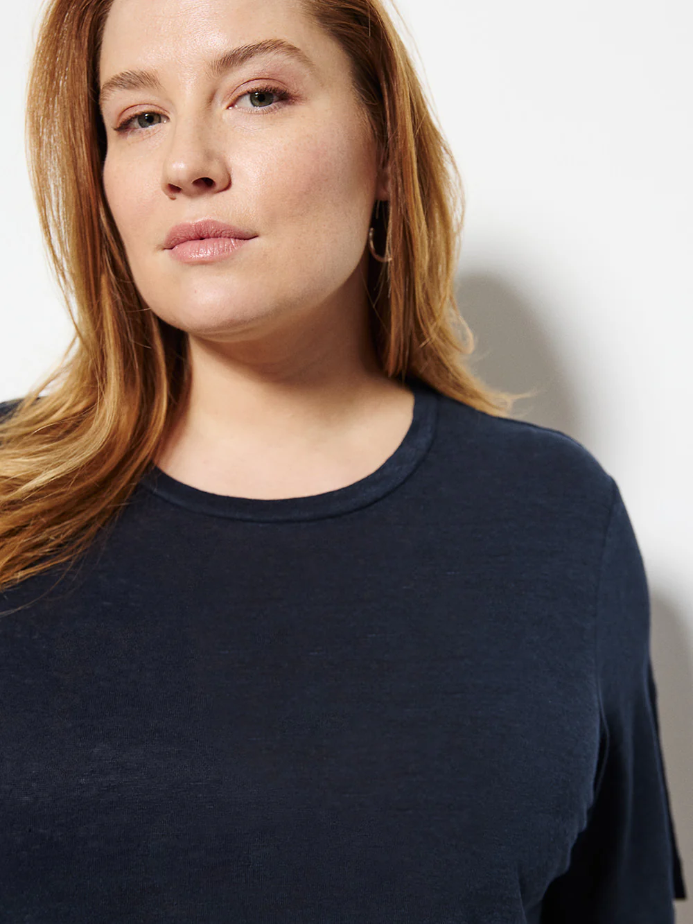 Short Sleeve Linen Tee - Image 6