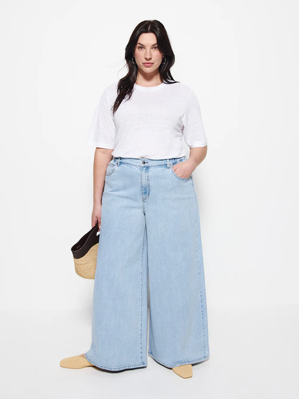 Short Sleeve Linen Tee - Image 7