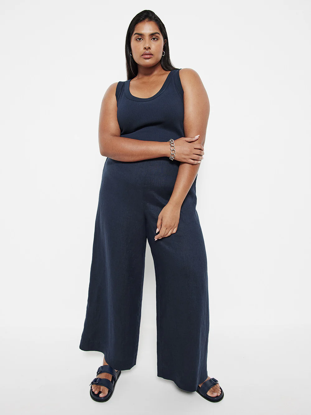 The Flat Front Linen Pant - Image 5