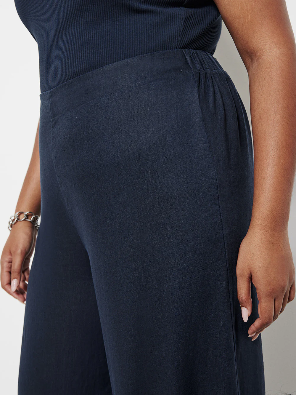 The Flat Front Linen Pant - Image 7