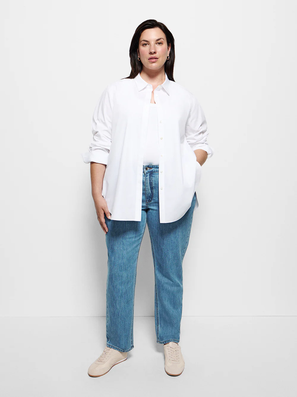 The High Rise Crop Girlfriend Jean - Image 6