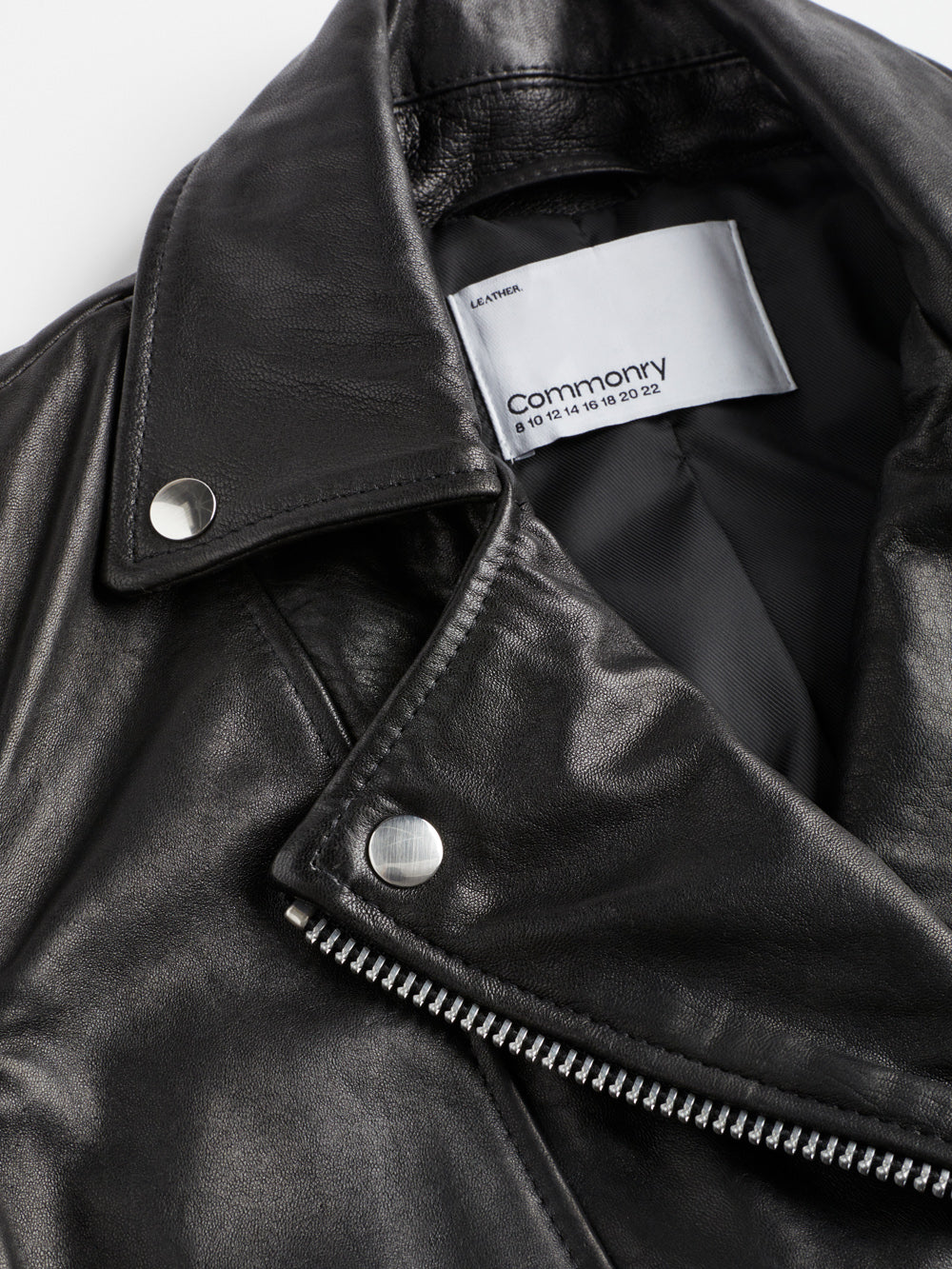 The Leather Biker Jacket - Image 5
