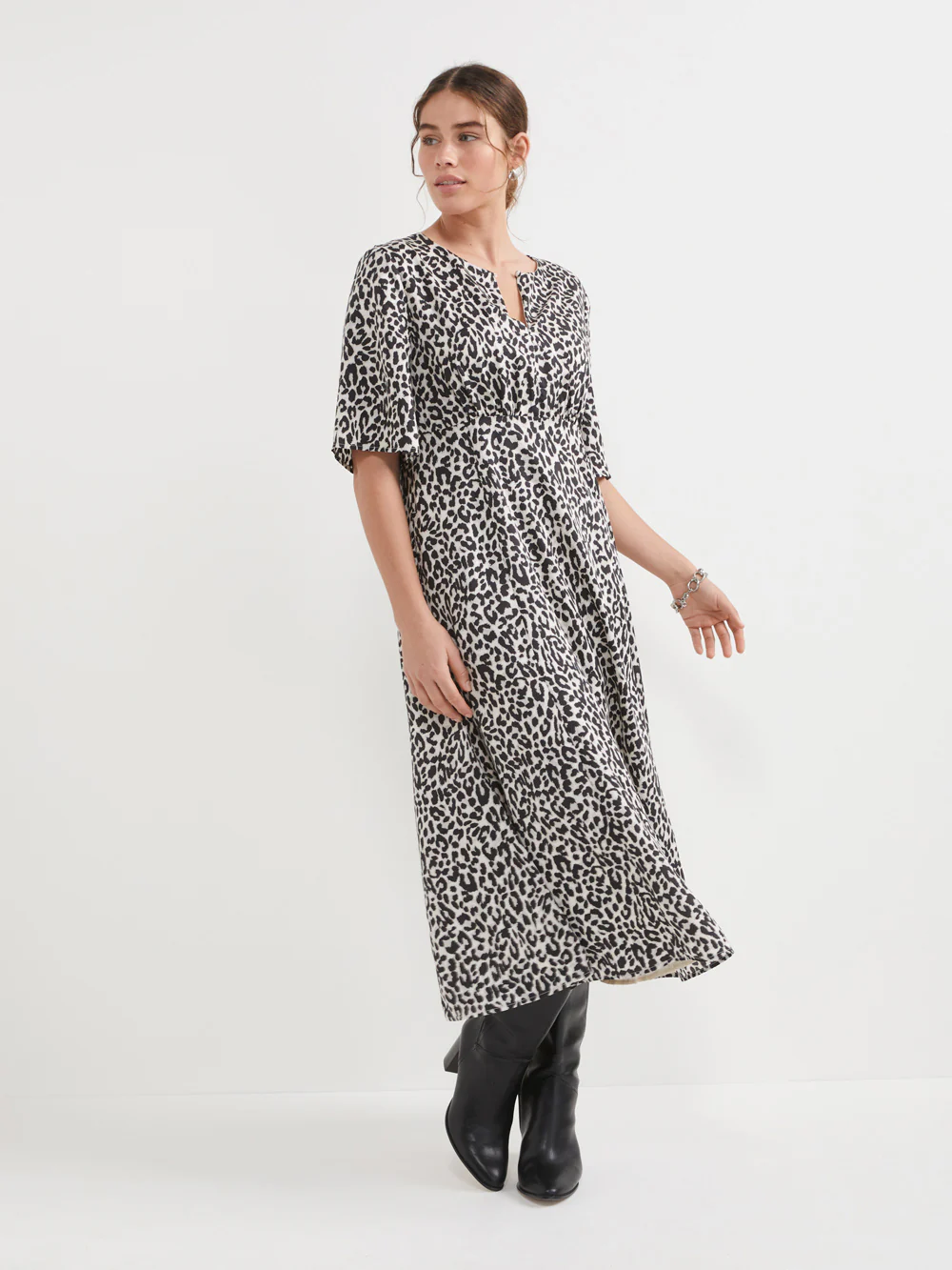 The Ocelot Flutter Sleeve Dress - Image 3