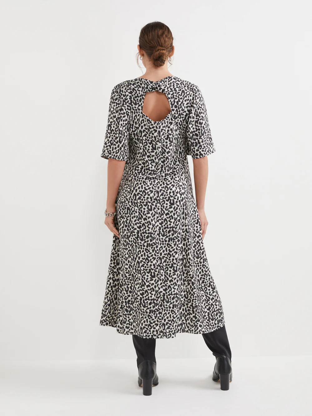The Ocelot Flutter Sleeve Dress - Image 4