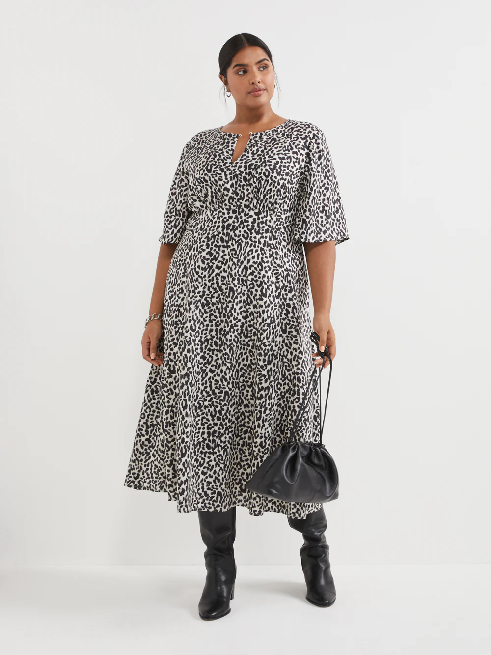 The Ocelot Flutter Sleeve Dress - Image 6