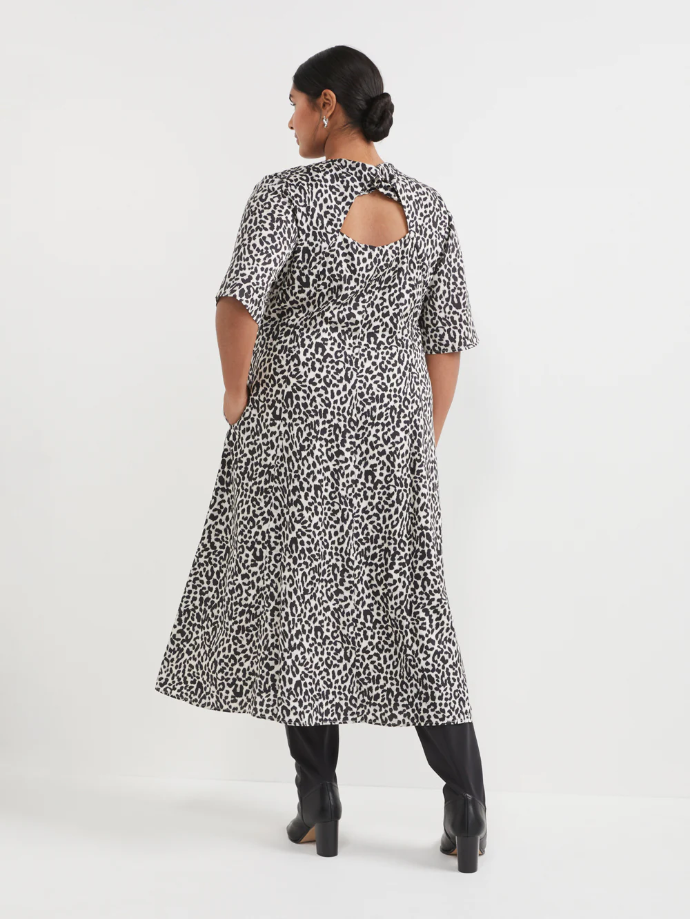 The Ocelot Flutter Sleeve Dress - Image 9