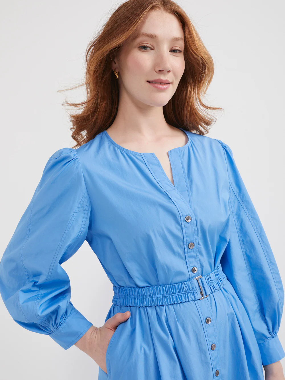 The Poplin Tiered Dress - Image 4