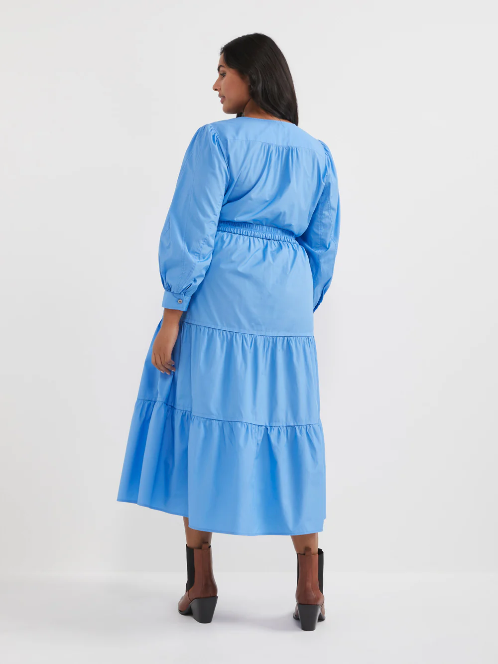 The Poplin Tiered Dress - Image 9