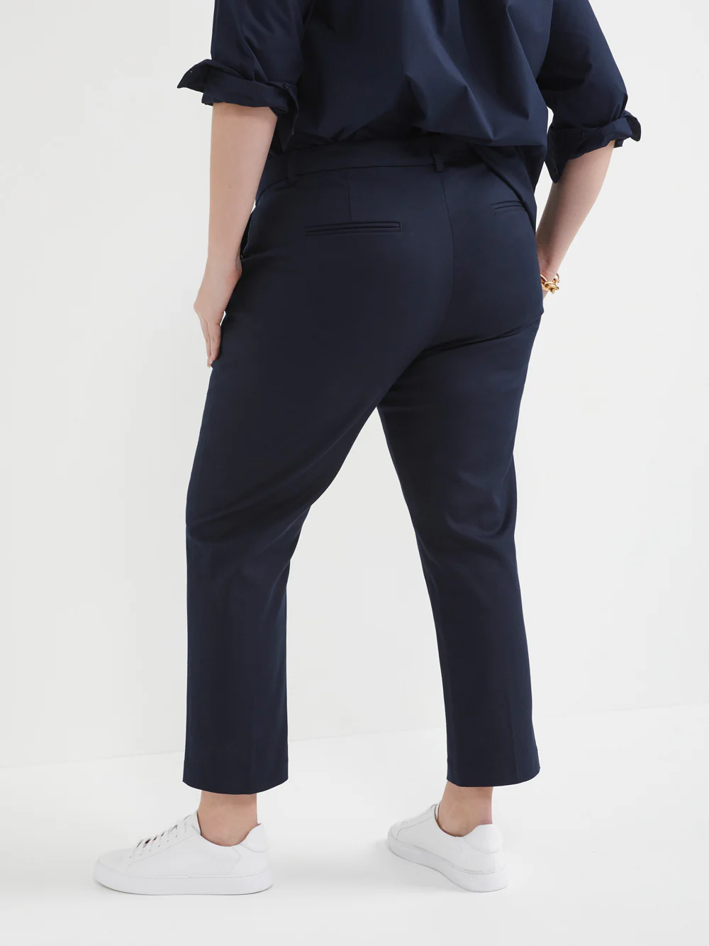 The Refined Stretch Cotton Trouser - Image 8