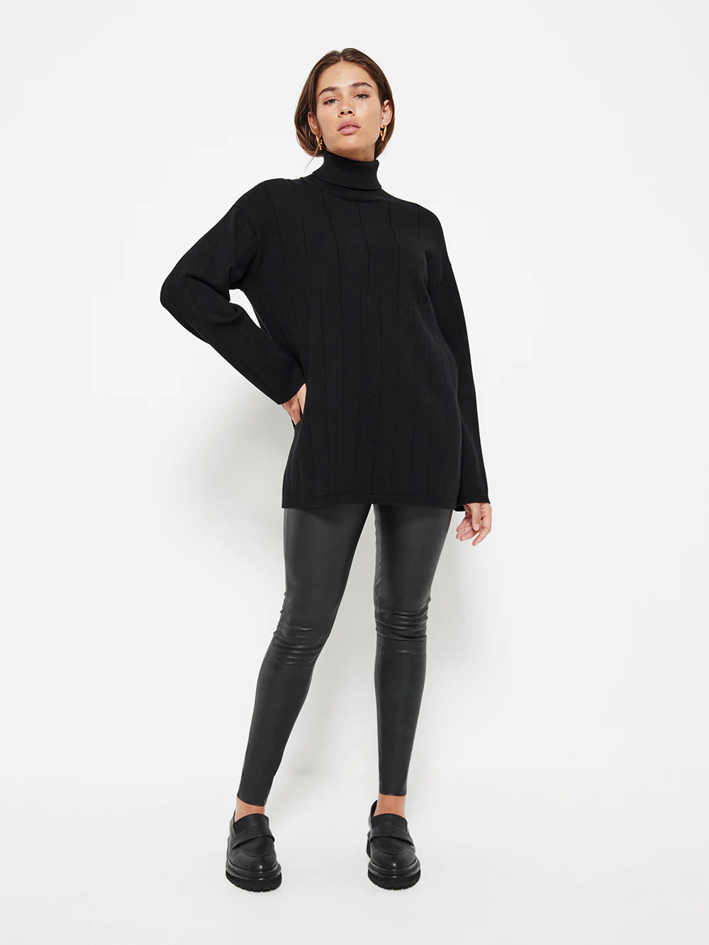 The Stretch Leather Pant - Image 5